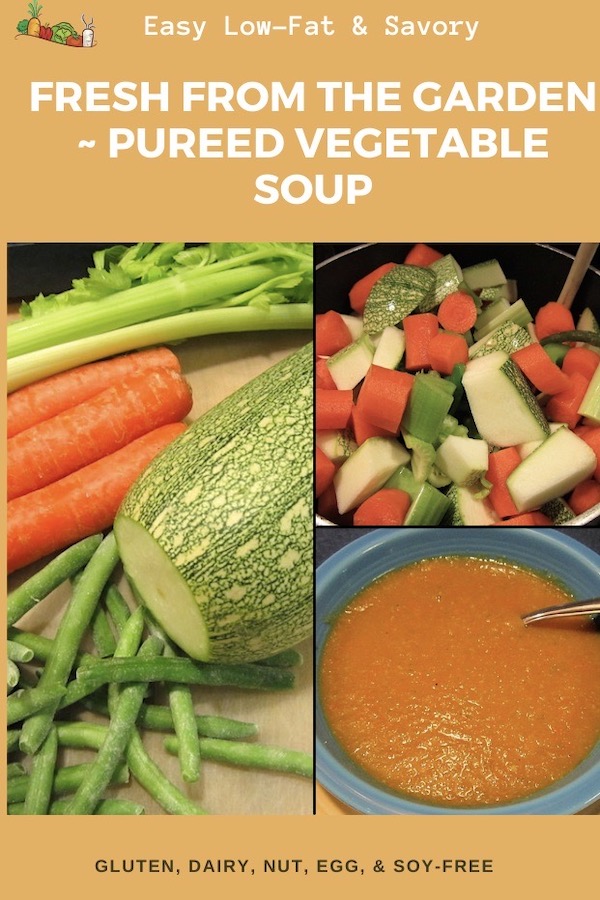 Pureed vegetable soup