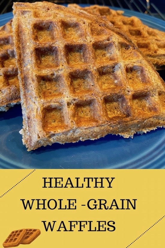 healthy gluten-free multi grain waffles