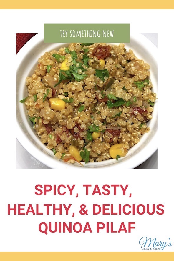 tasty quinoa pilaf gluten-free