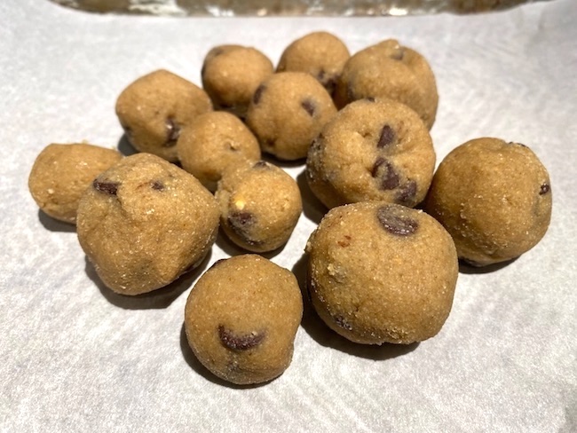 vegan dough balls