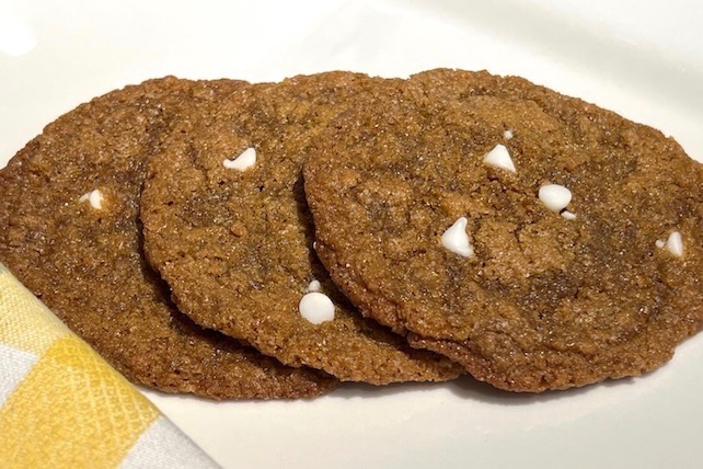 One bowl allergy-friendly thin and chewy sunbutter cookies