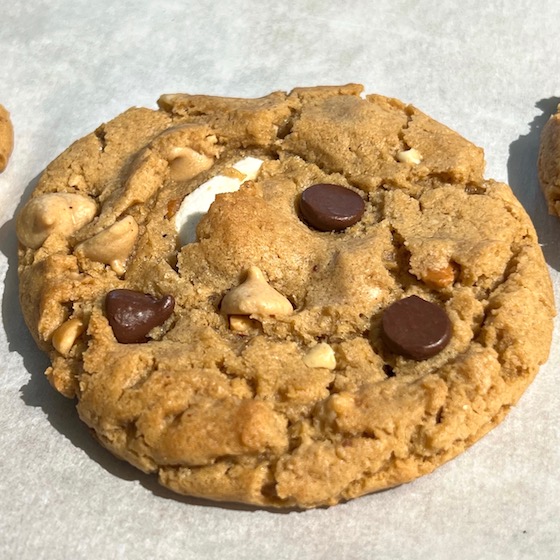 healthy smore's cookies that are made with cassava flour.