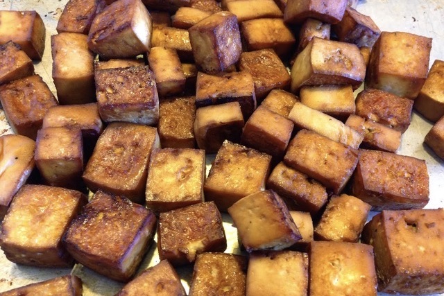 Seasoned Baked Tofu ~ How To Make