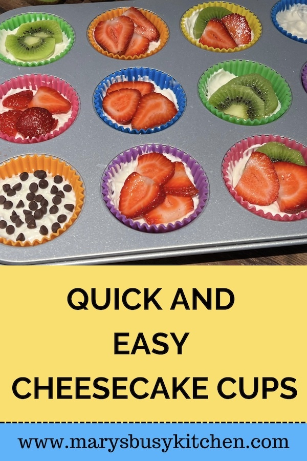easy cheesecake cups that are gluten-free and egg-free