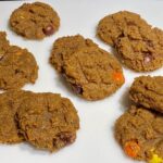flourless peanut butter and pumpkin cookies