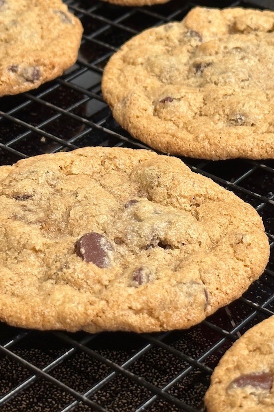 GF Toll House copycat chocolate chip cookie