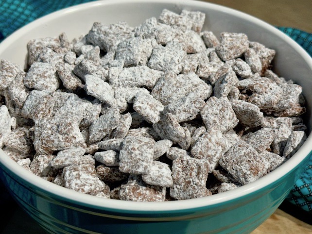 Easy butter free puppy chow