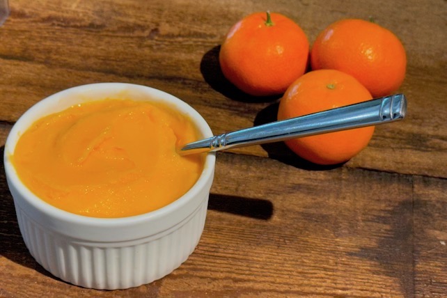 easy orange sorbet