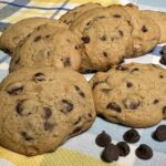 gluten-free chocolate chip and honey cookies