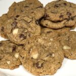 Gluten-free macadamia chocolate chip cookies