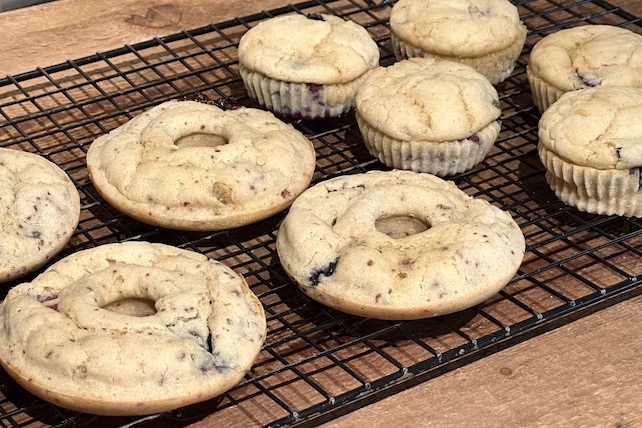 easy gluten-free pancake muffins and donuts
