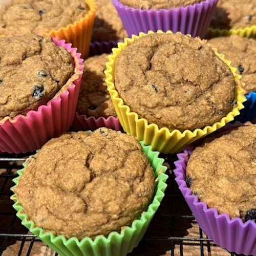 Low-Fat Sweet Potato Muffins ~ Gluten-Free & Vegan