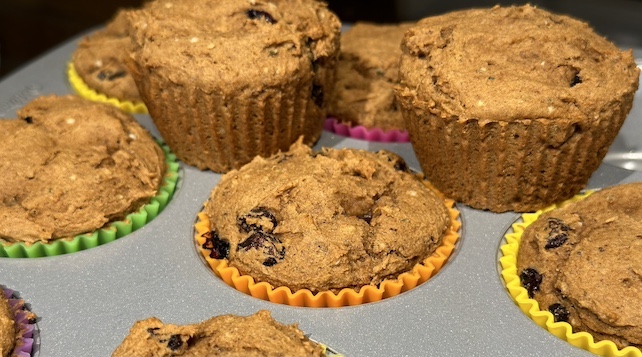 sweet potato pie muffins low-fat and gluten-free