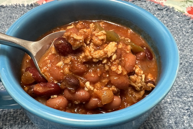 impossible vegan chili, gluten-free