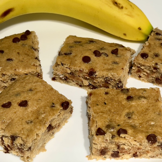 easy banana breakfast bars