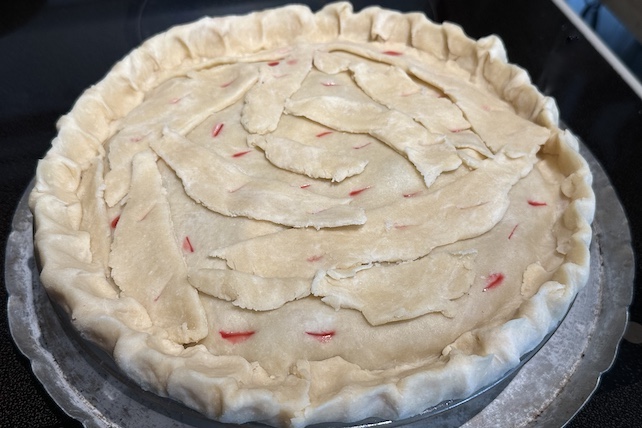 homemade raspberry pie and how to make a perfect crust