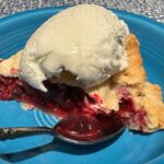 homemade raspberry pie