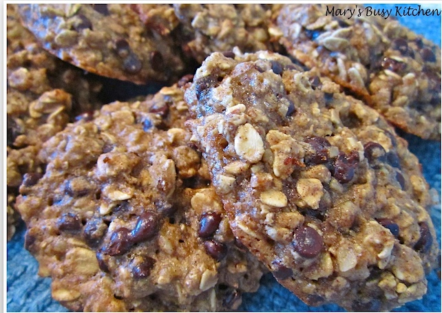 gf banana breakfast cookies