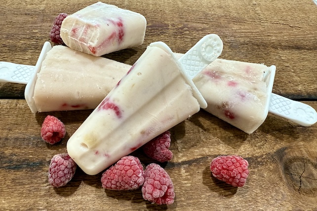 frozen yogurt fruit pops