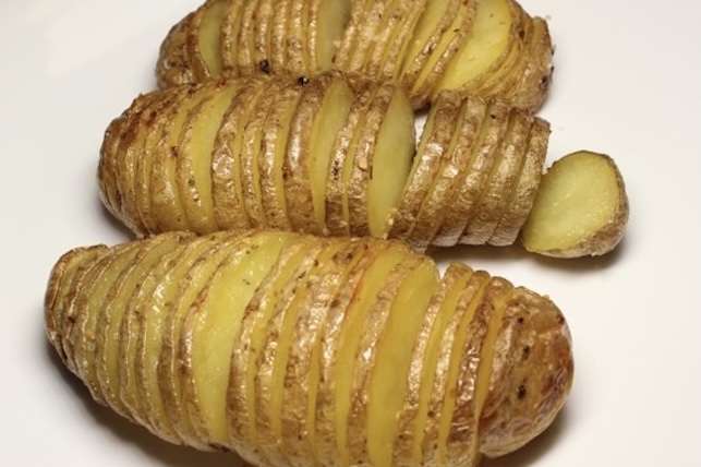 Hasselback potatoes