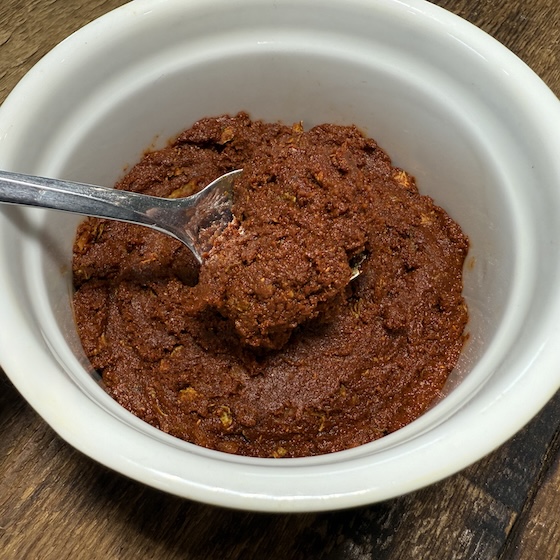 homemade Achiote paste