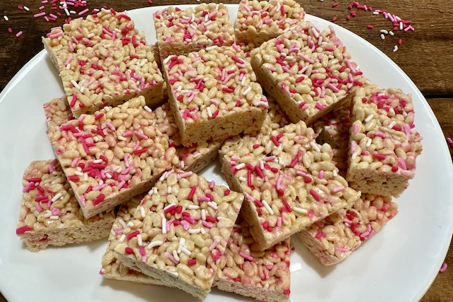 The best rice krispie treats you will ever eat. Gluten and dairy-free options