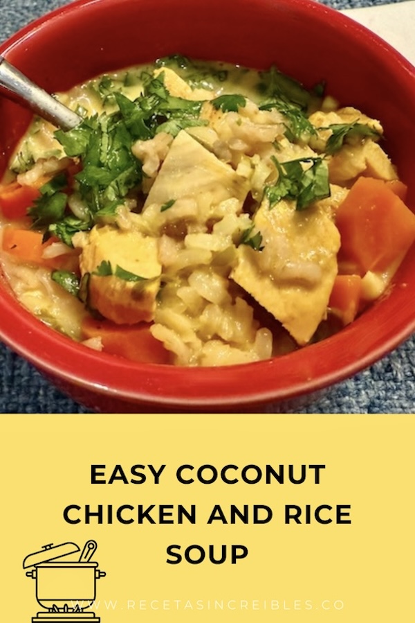 easy coconut chicken soup