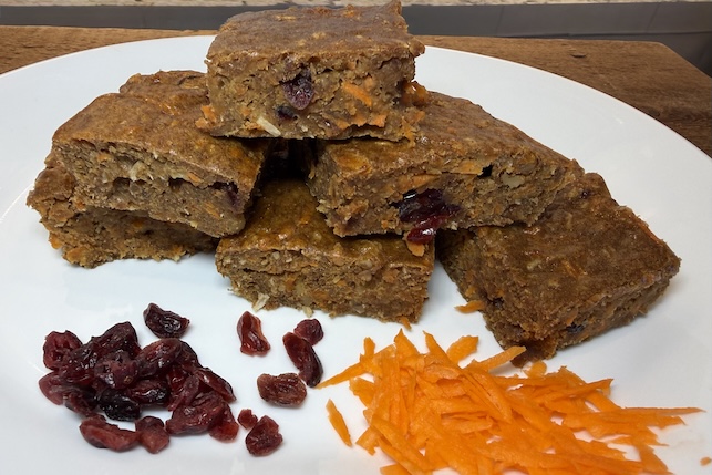 almond butter protein bars, dairy and gluten-free