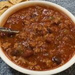 hearty chorizo chili